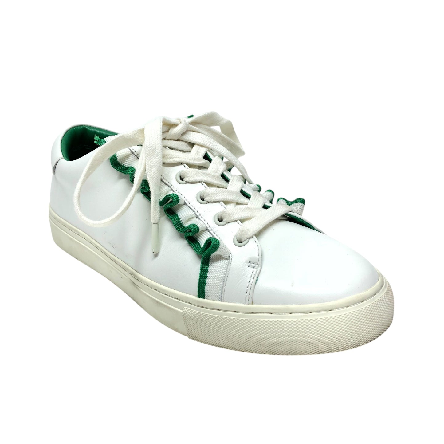 Shoes Sneakers By Cmb In Green & White, Size: 9.5