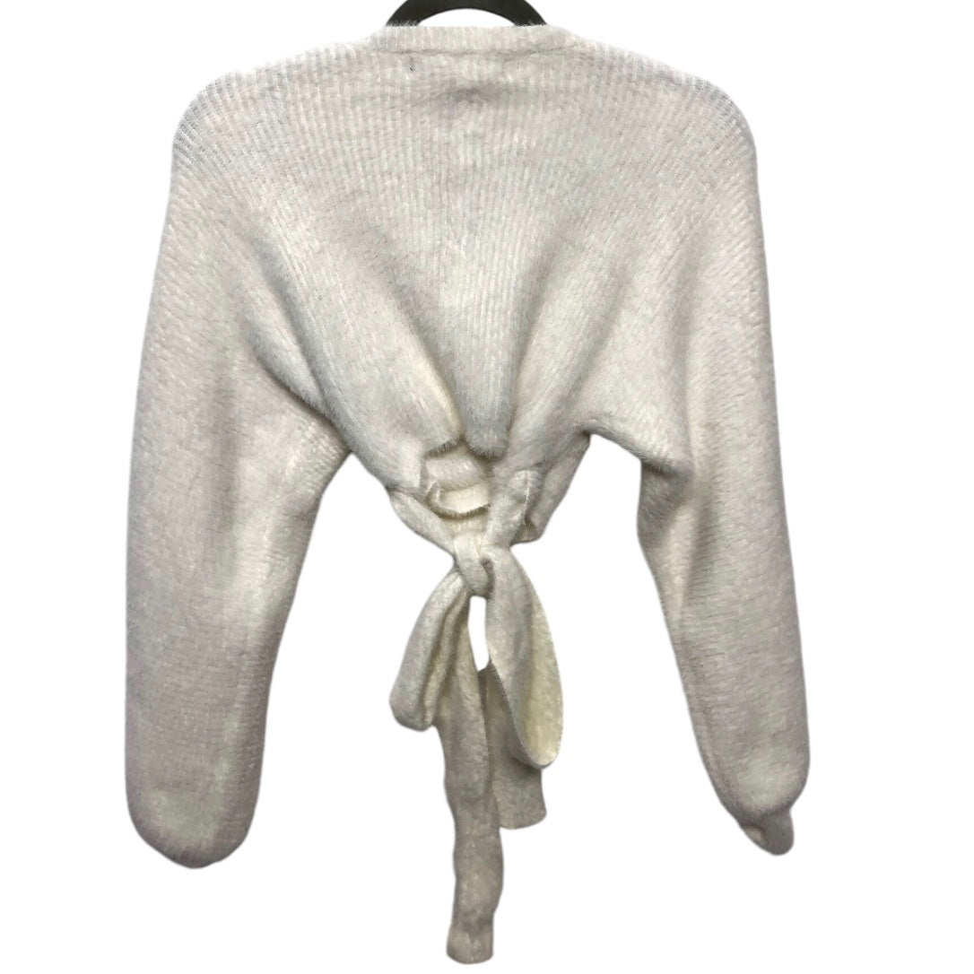 Sweater By Forever 21 In Cream, Size: S