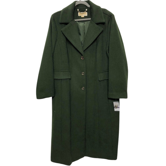 Coat Wool By Michael By Michael Kors In Green, Size: Xxl