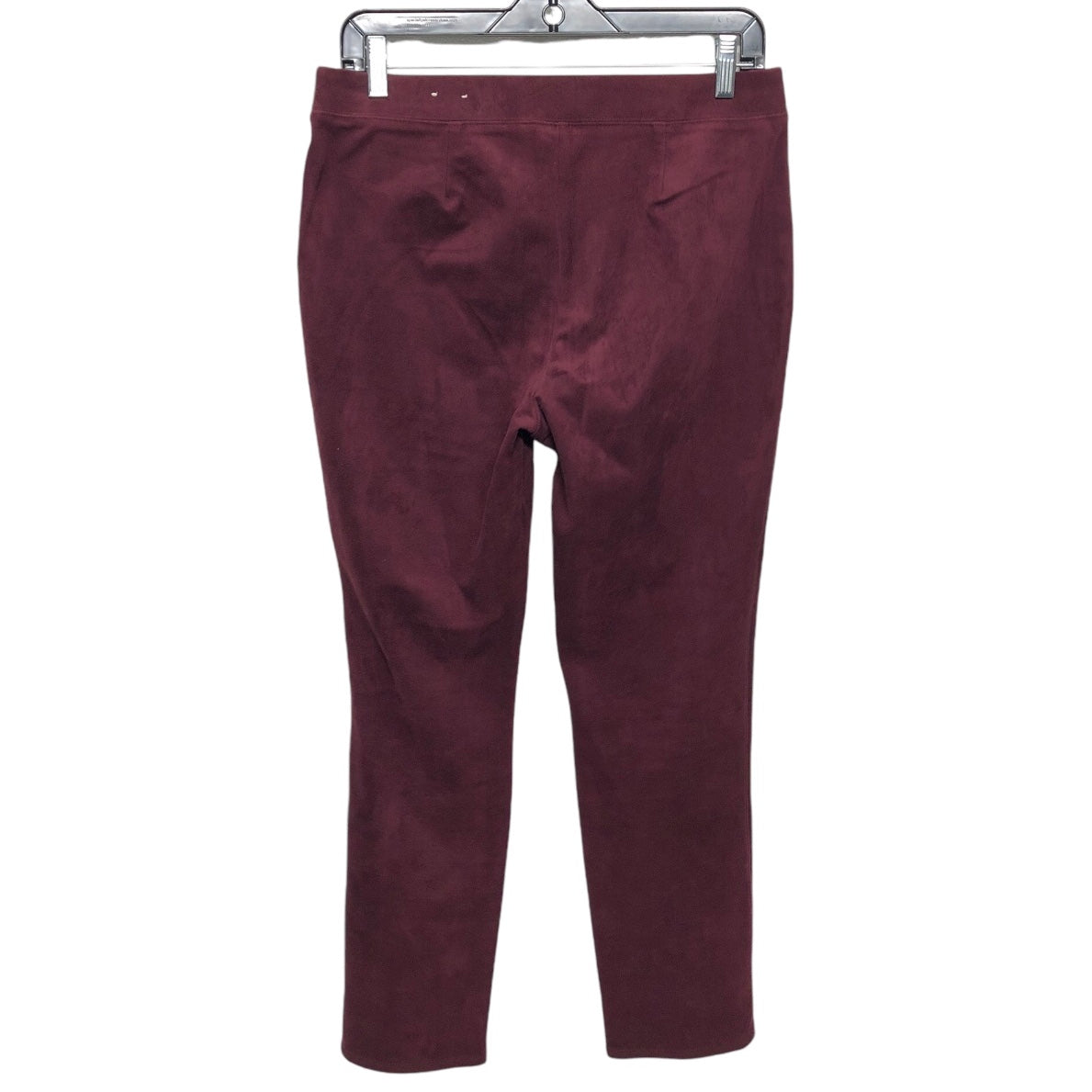 Pants Leggings By Chicos In Maroon, Size: 4