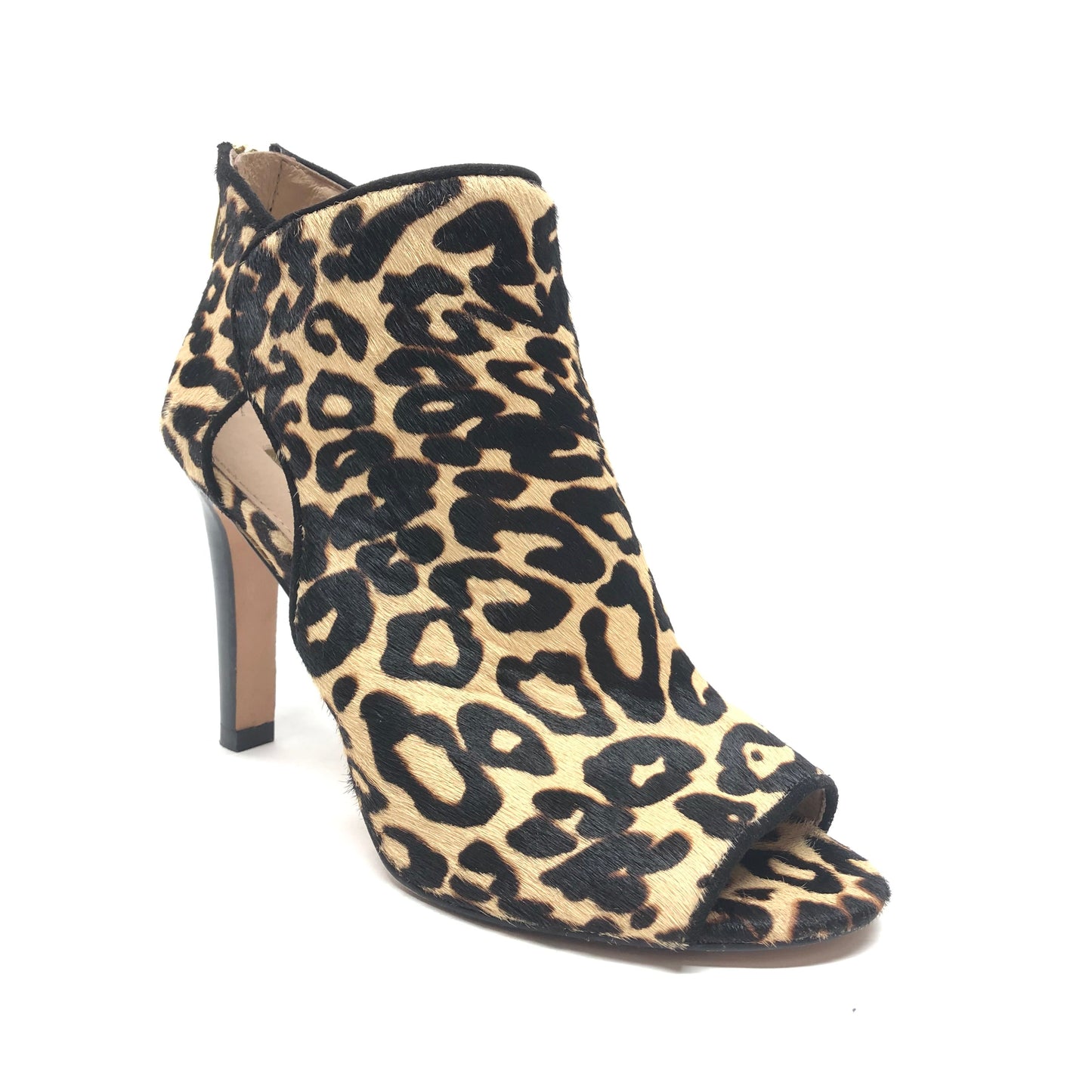 Boots Ankle Heels By Louise Et Cie In Animal Print, Size: 7