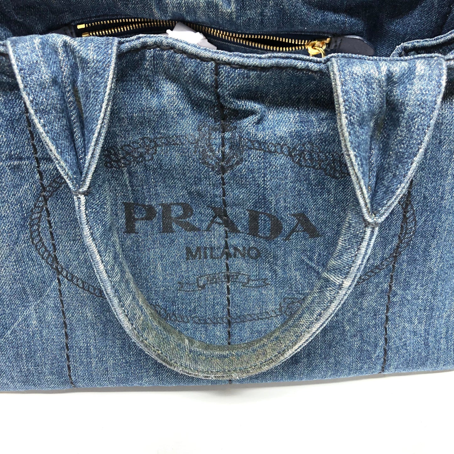 Tote Luxury Designer By Prada, Size: Medium