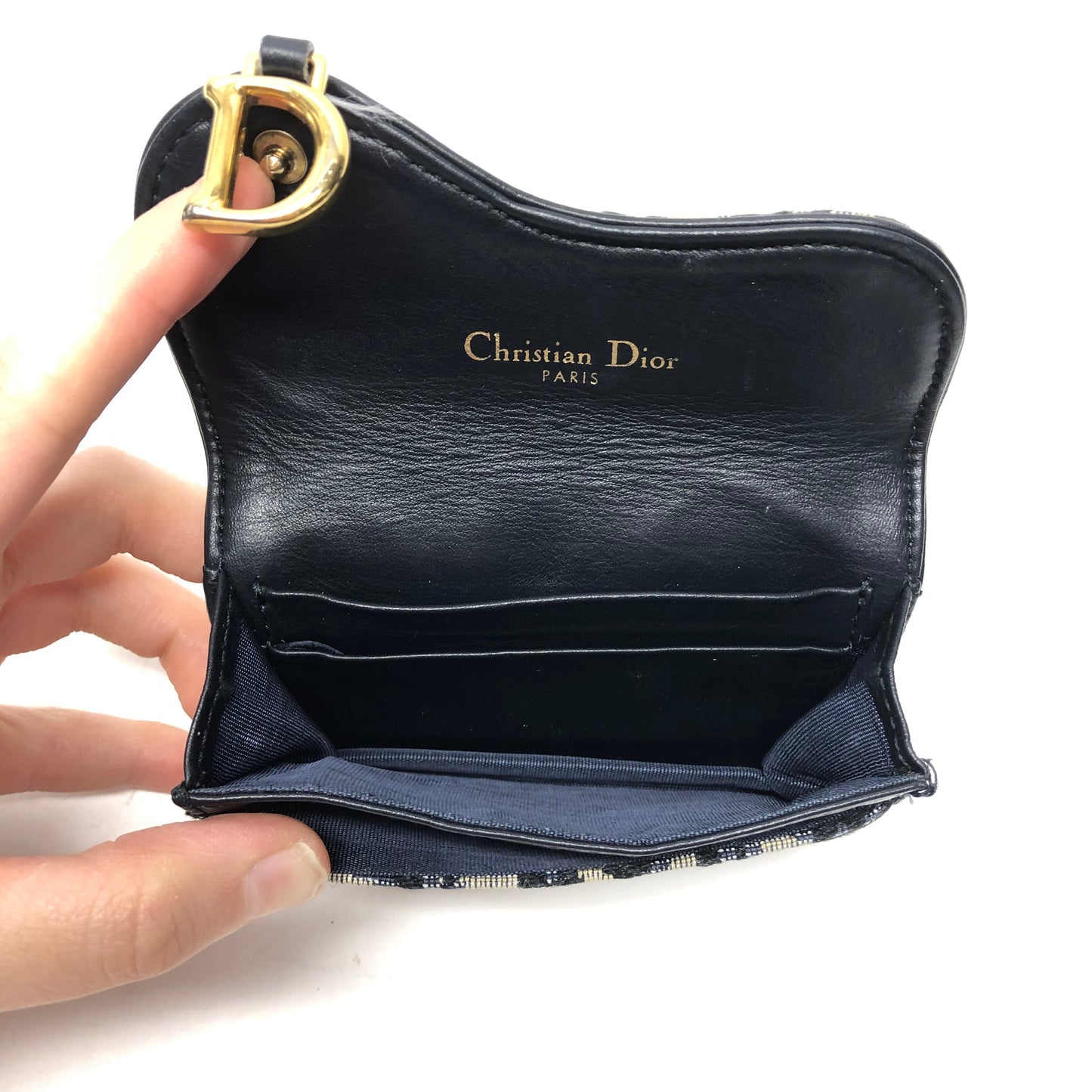 Wallet Luxury Designer By Dior, Size: Small