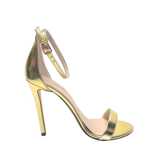 Shoes Heels Stiletto By Cmb In Gold, Size: 8.5