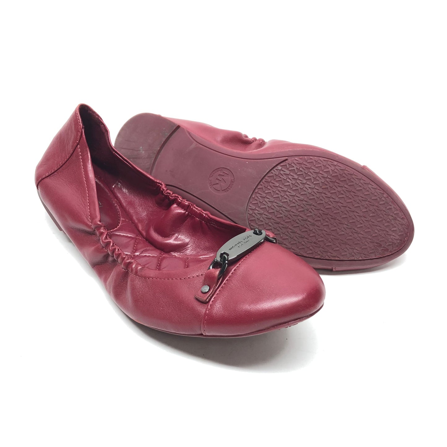 Shoes Flats By Michael By Michael Kors In Red, Size: 9