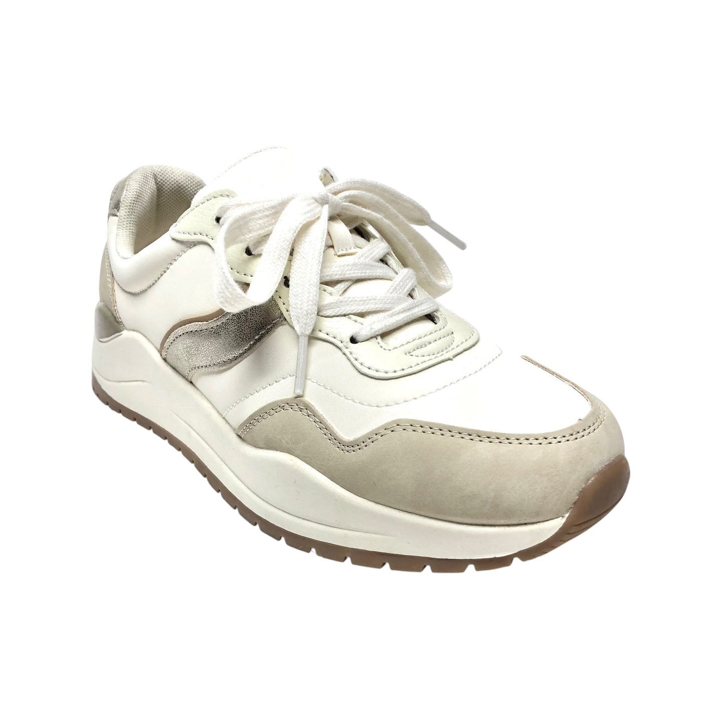 Shoes Sneakers By Time And Tru In Cream, Size: 8