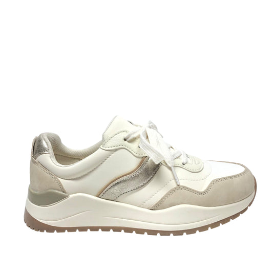 Shoes Sneakers By Time And Tru In Cream, Size: 8