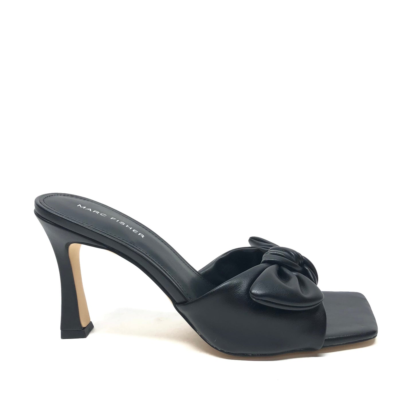 Sandals Heels Block By Marc Fisher In Black, Size: 9