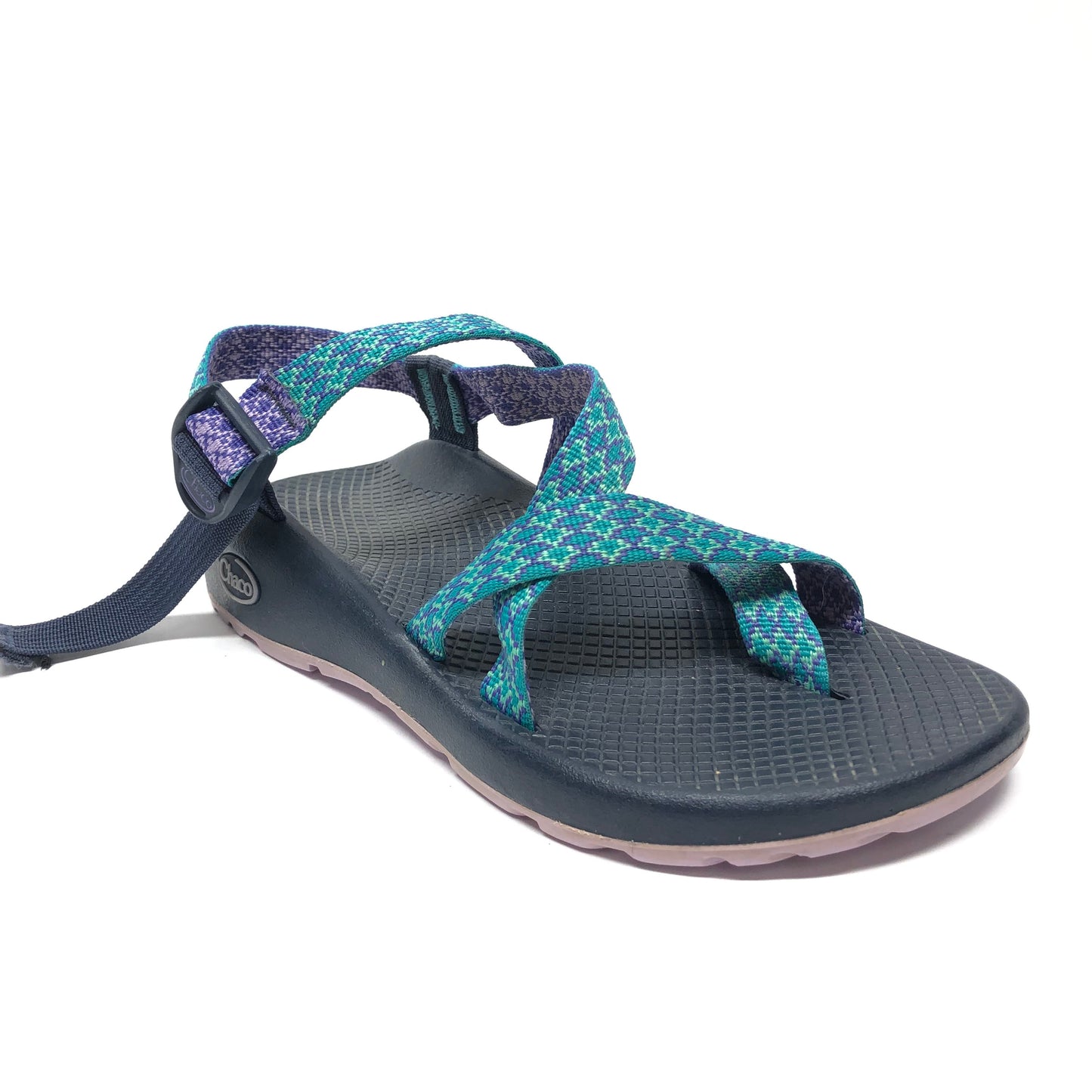 Sandals Sport By Chacos In Blue & Green, Size: 8