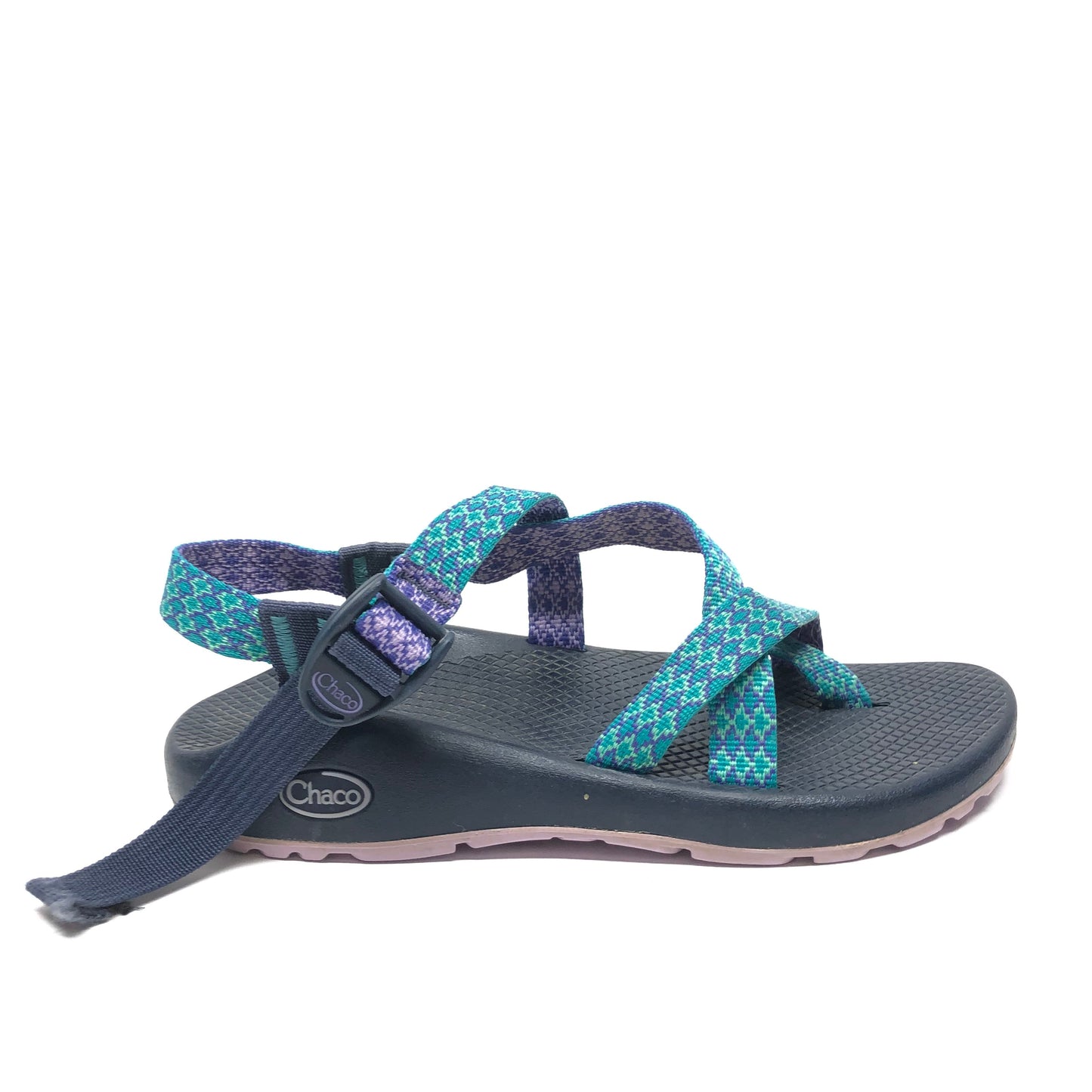 Sandals Sport By Chacos In Blue & Green, Size: 8