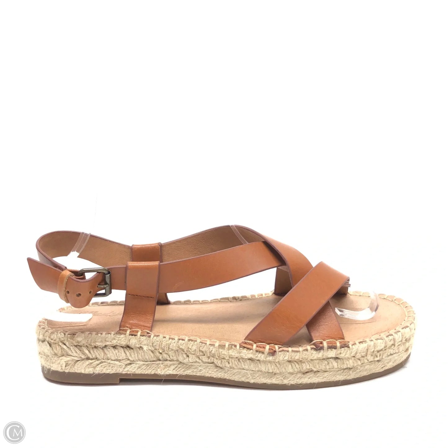 Sandals Flats By Madewell In Tan, Size: 9.5