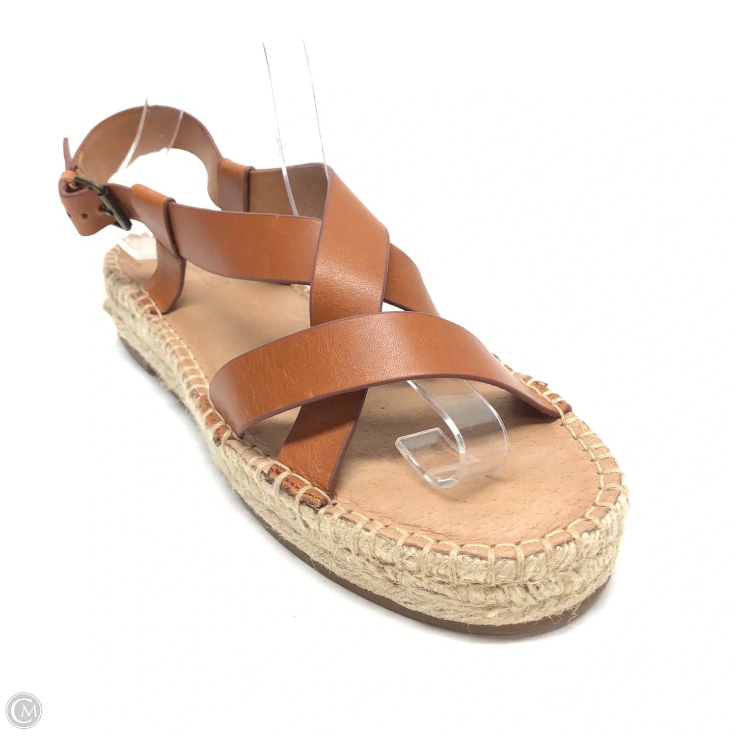 Sandals Flats By Madewell In Tan, Size: 9.5