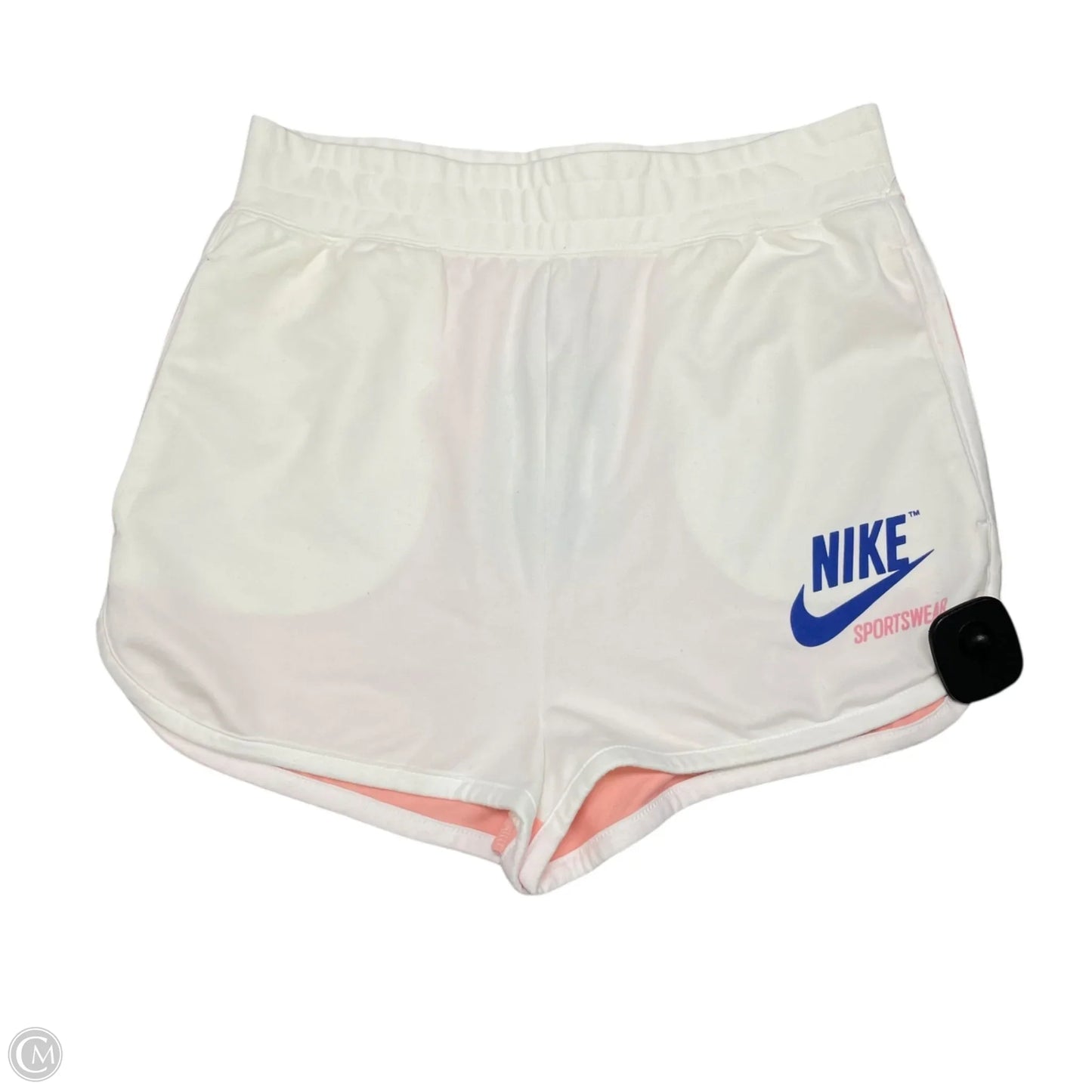 Shorts By Nike Apparel In Pink & White, Size: S