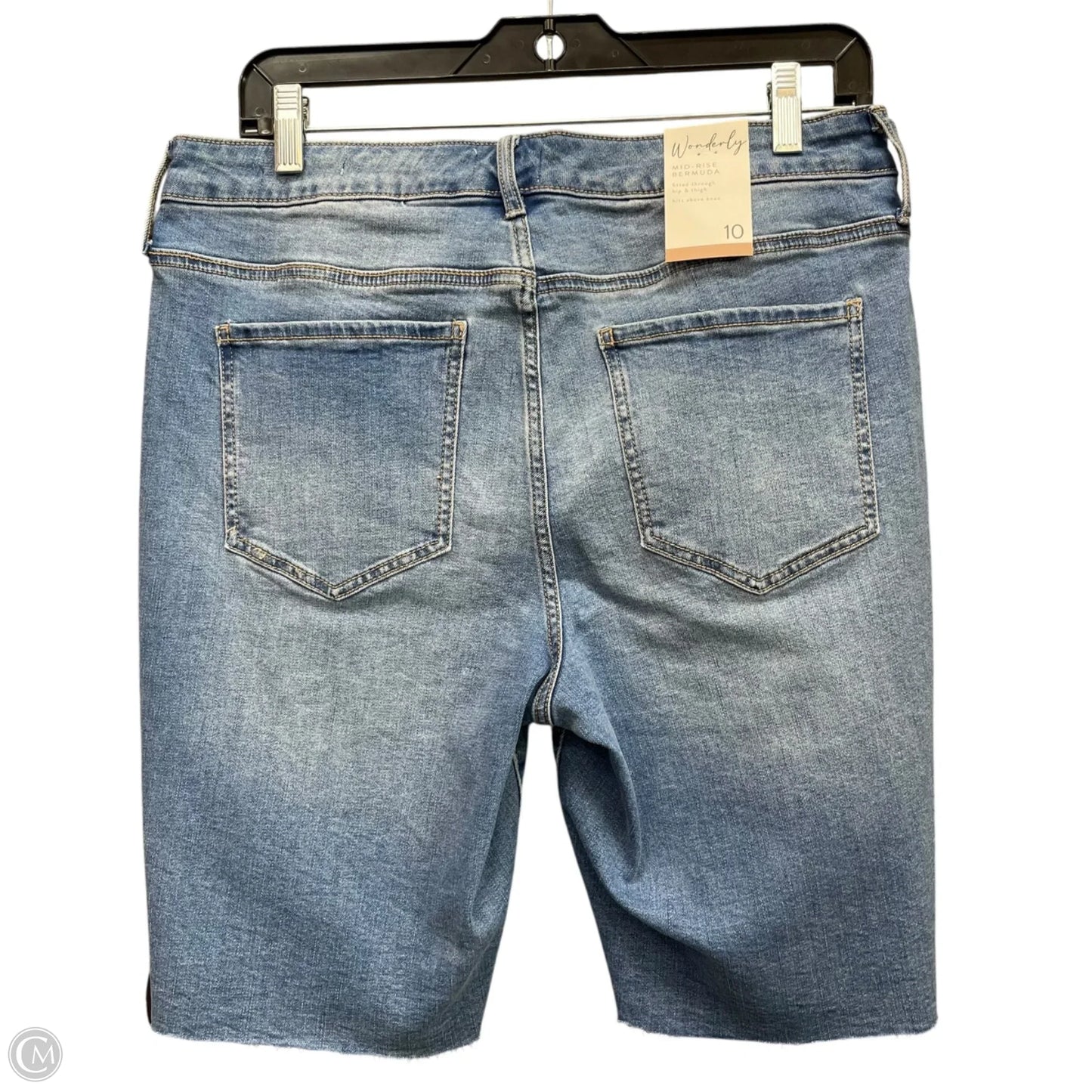 Shorts By Wonderly In Blue Denim, Size: 10