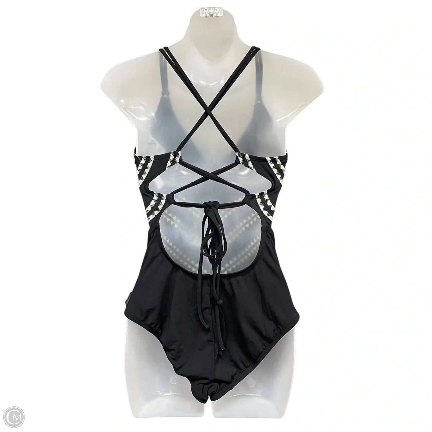Swimsuit By Cmc In Black & Cream, Size: 10