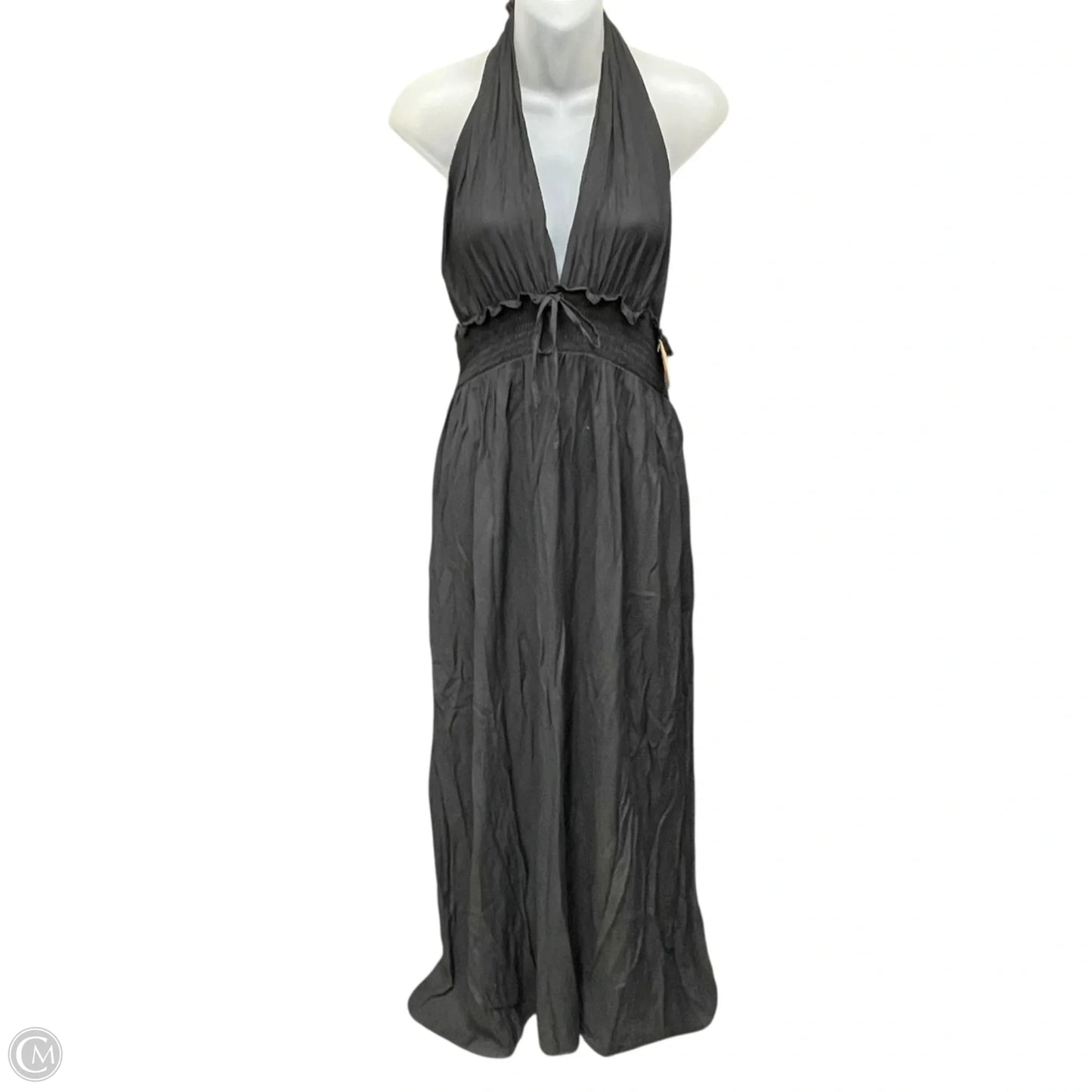 Dress Casual Midi By Cmc In Black, Size: M
