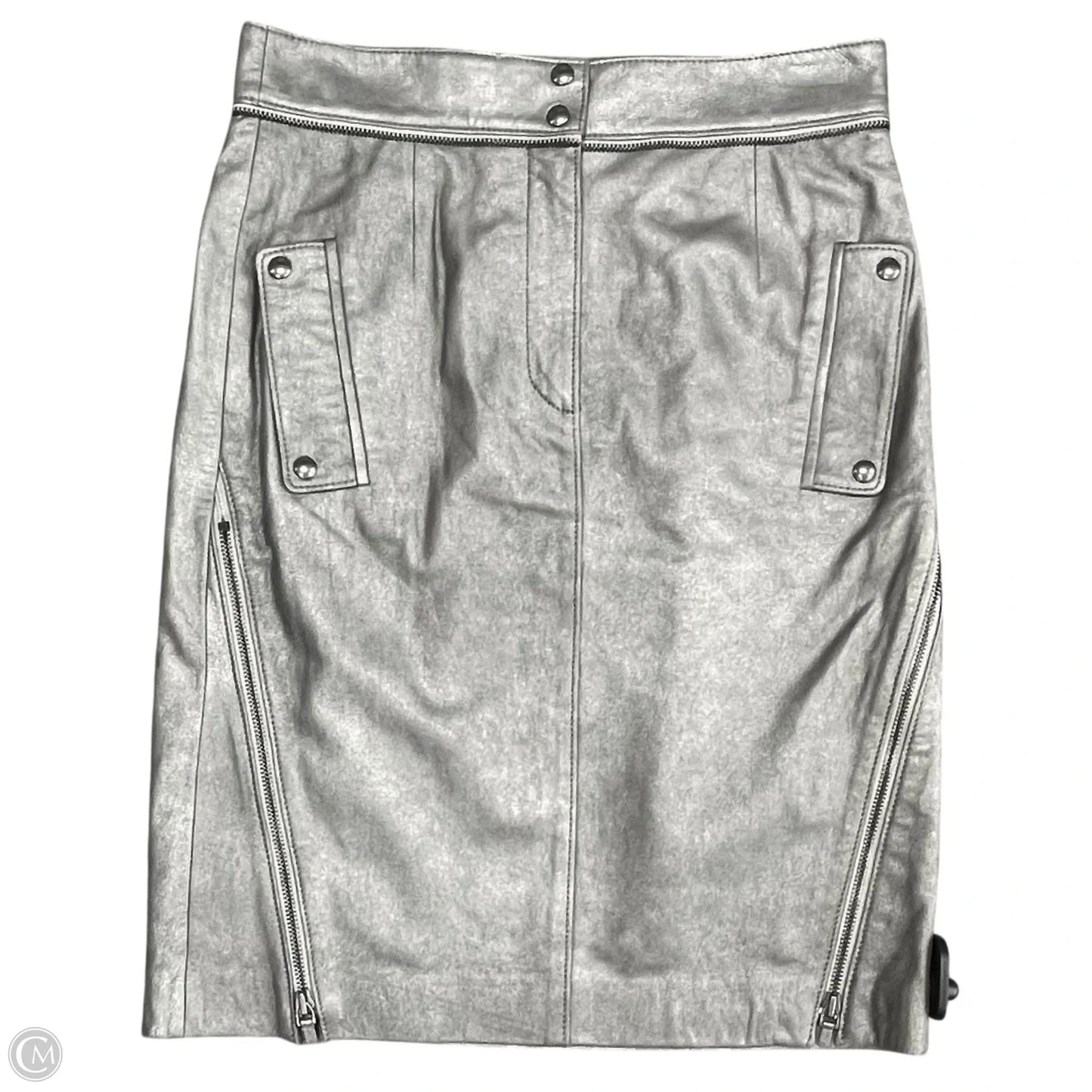 Skirt Mini & Short By Worth Ny In Grey, Size: 2