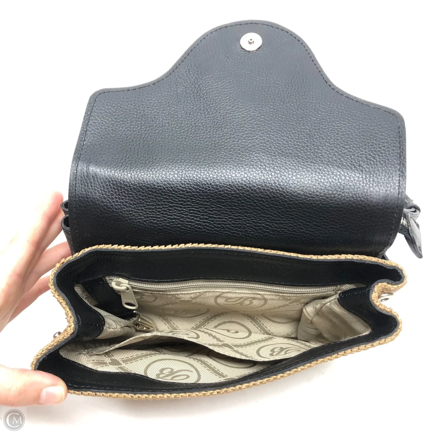 Crossbody Leather By Brighton, Size: Medium