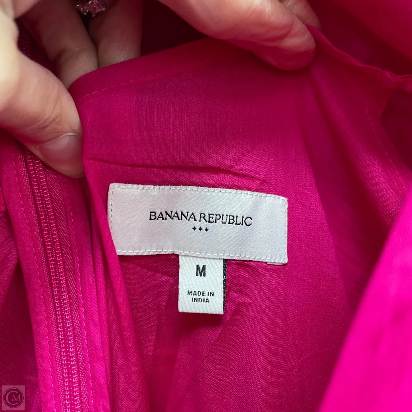 Dress Casual Midi By Banana Republic In Pink, Size: M