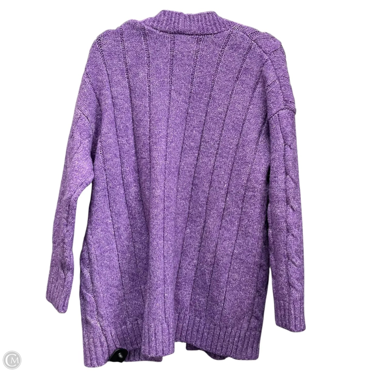 Sweater Cardigan By 4s13nna In Purple, Size: S