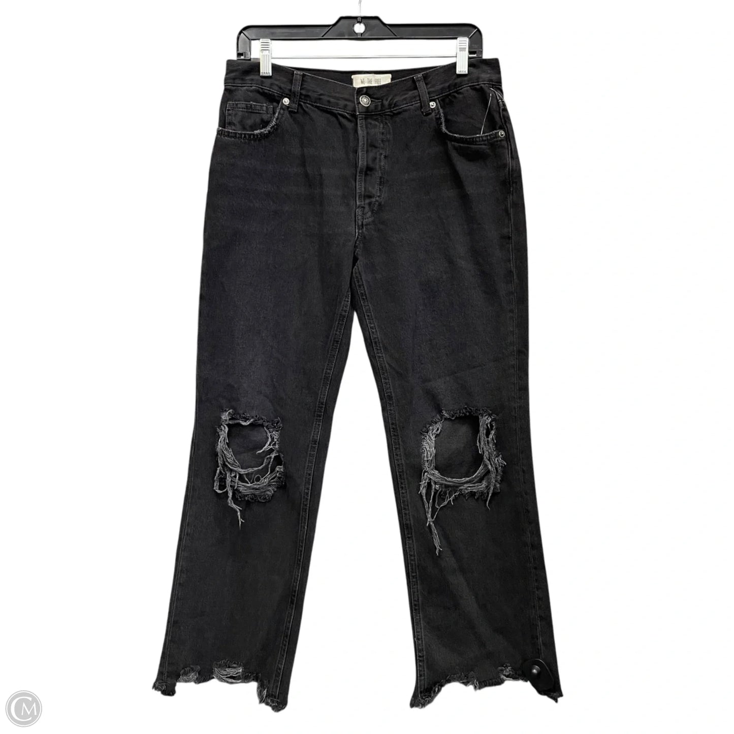 Jeans Straight By We The Free In Grey Denim, Size: 4