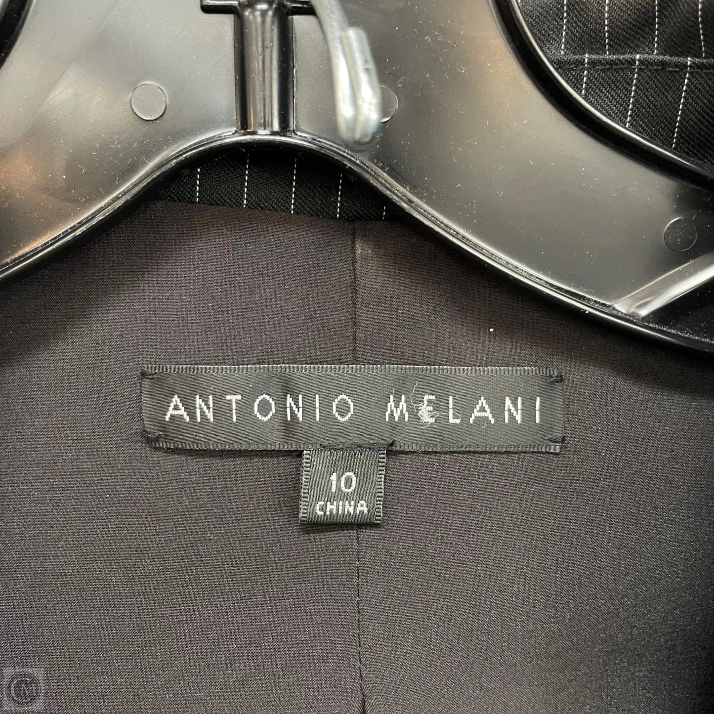 Pants Suit 2pc By Antonio Melani In Black & White, Size: 10