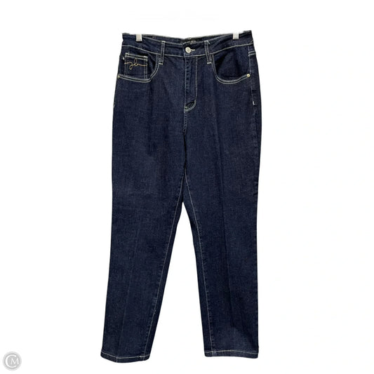 Jeans Straight By Judy Blue In Blue Denim, Size: 6