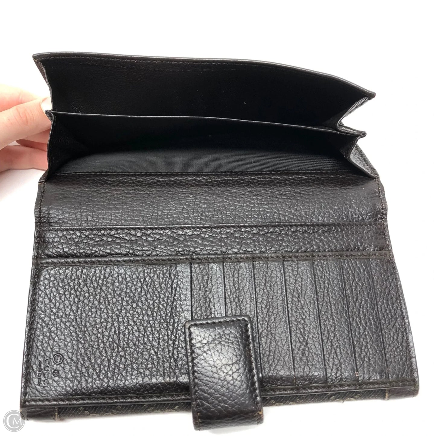 Wallet Luxury Designer By Gucci, Size: Large