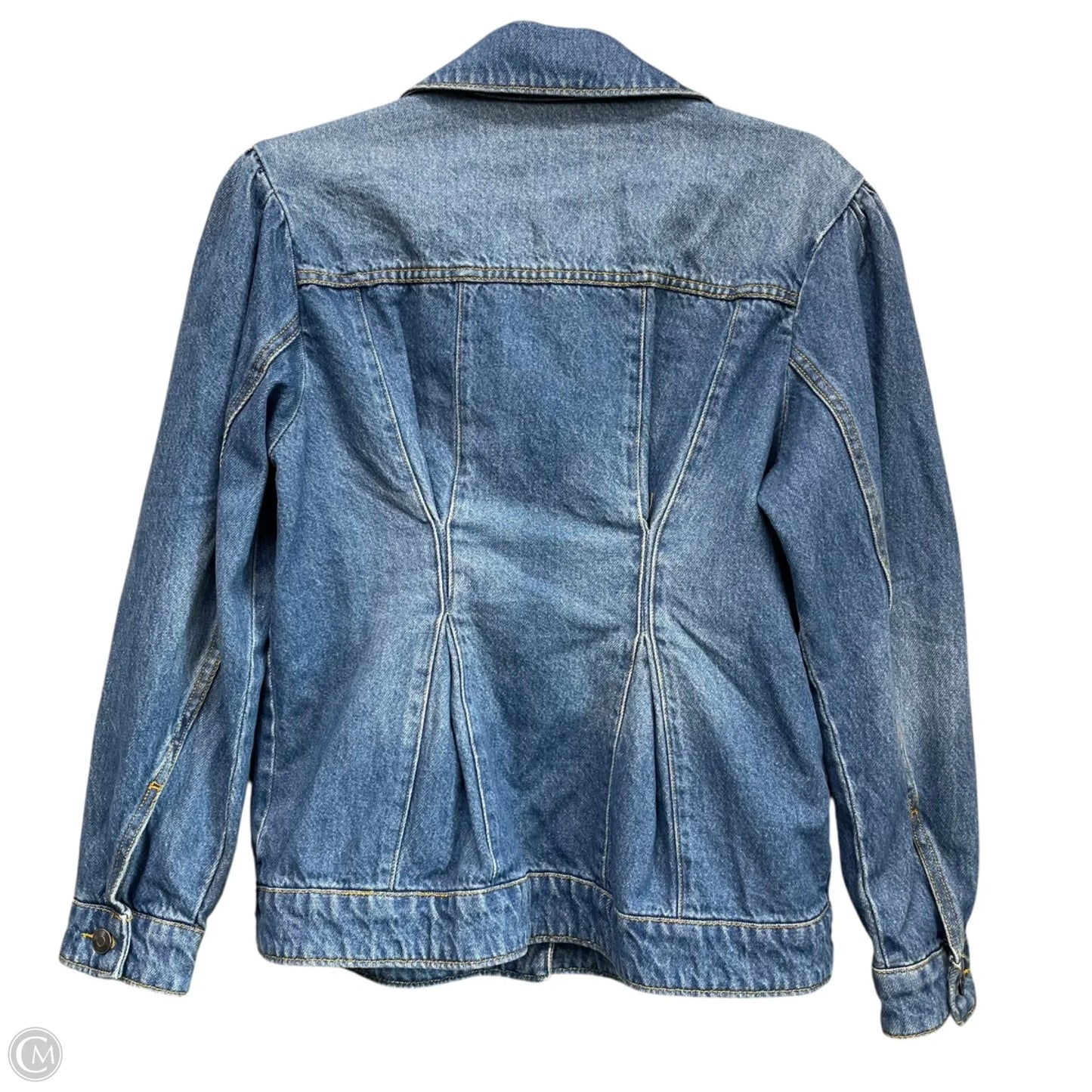 Jacket Denim By Future Collective In Blue Denim, Size: S