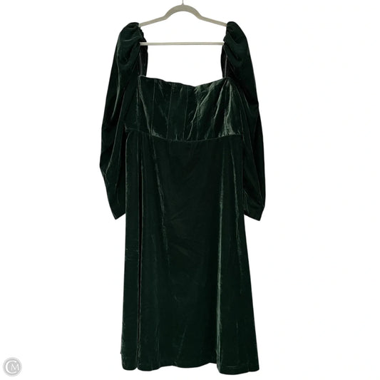 Dress Party Midi By Antonio Melani In Green, Size: 16