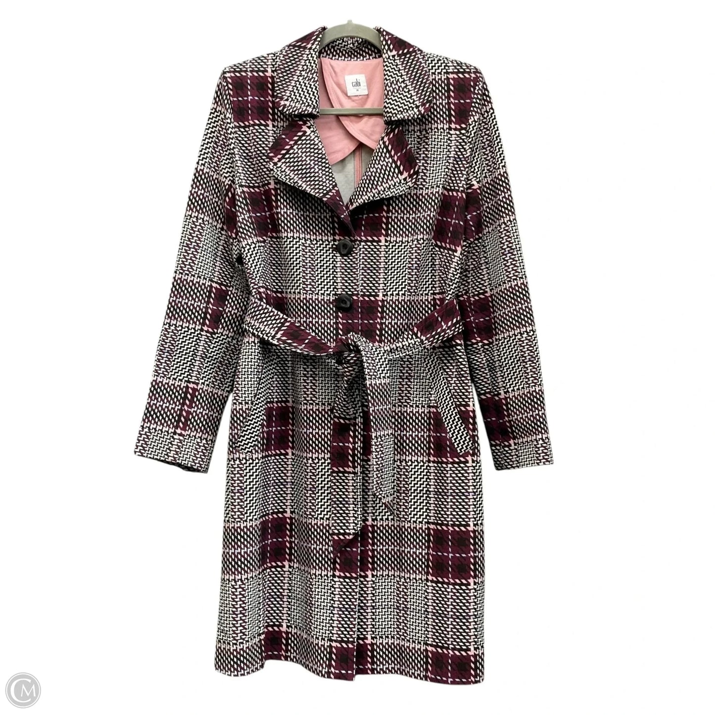 Coat Peacoat By Cabi In Multi-colored, Size: M