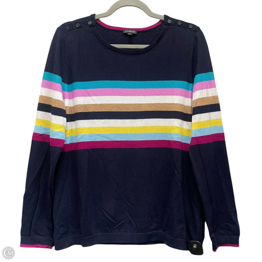 Sweater By Talbots In Multi-colored, Size: L
