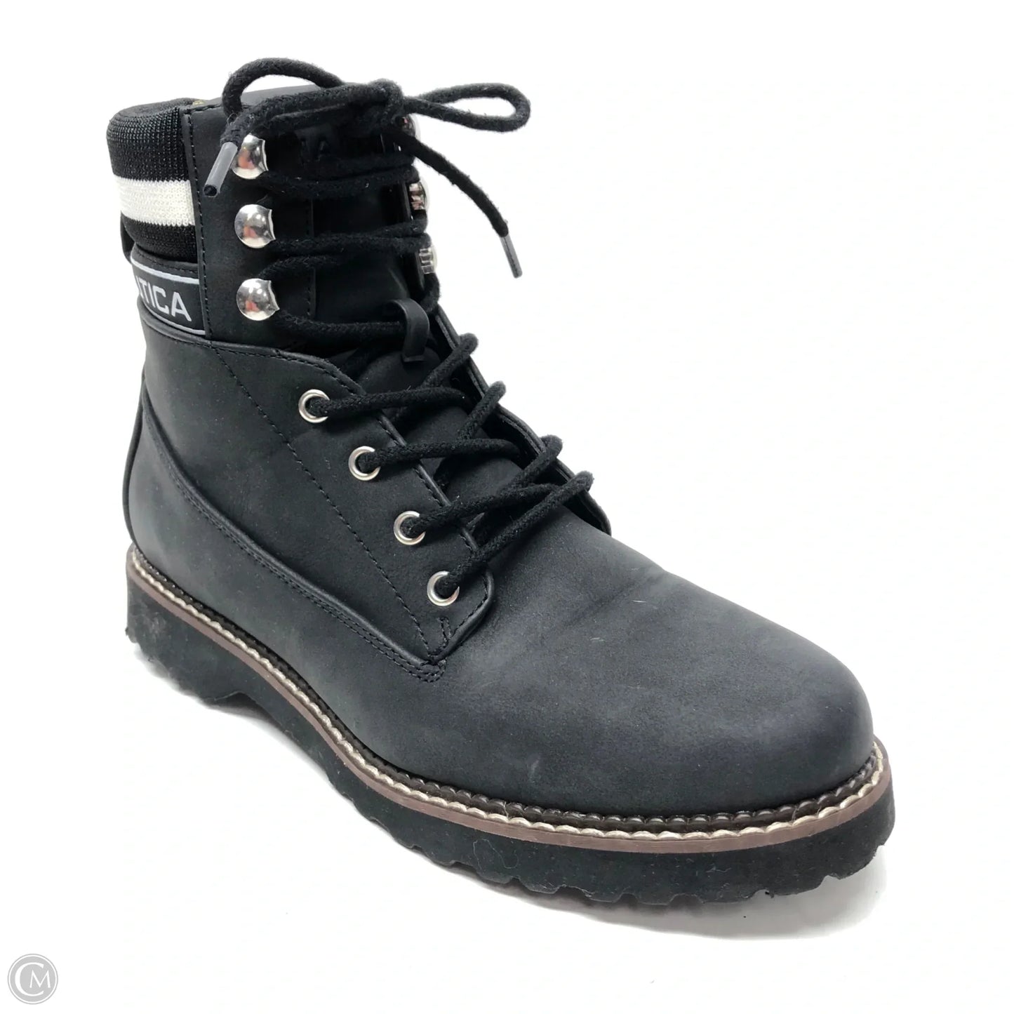 Boots Ankle Flats By Nautica In Black, Size: 7.5