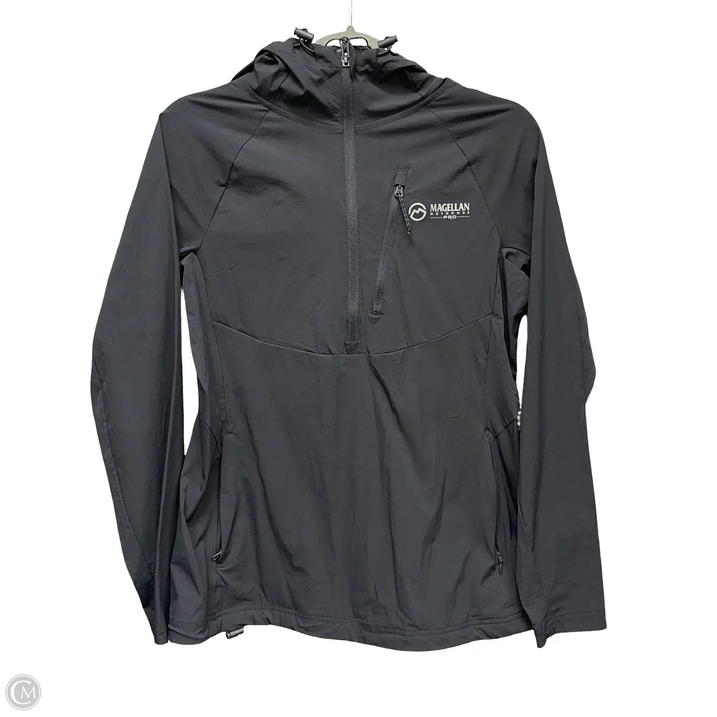 Jacket Windbreaker By Magellan In Black, Size: S