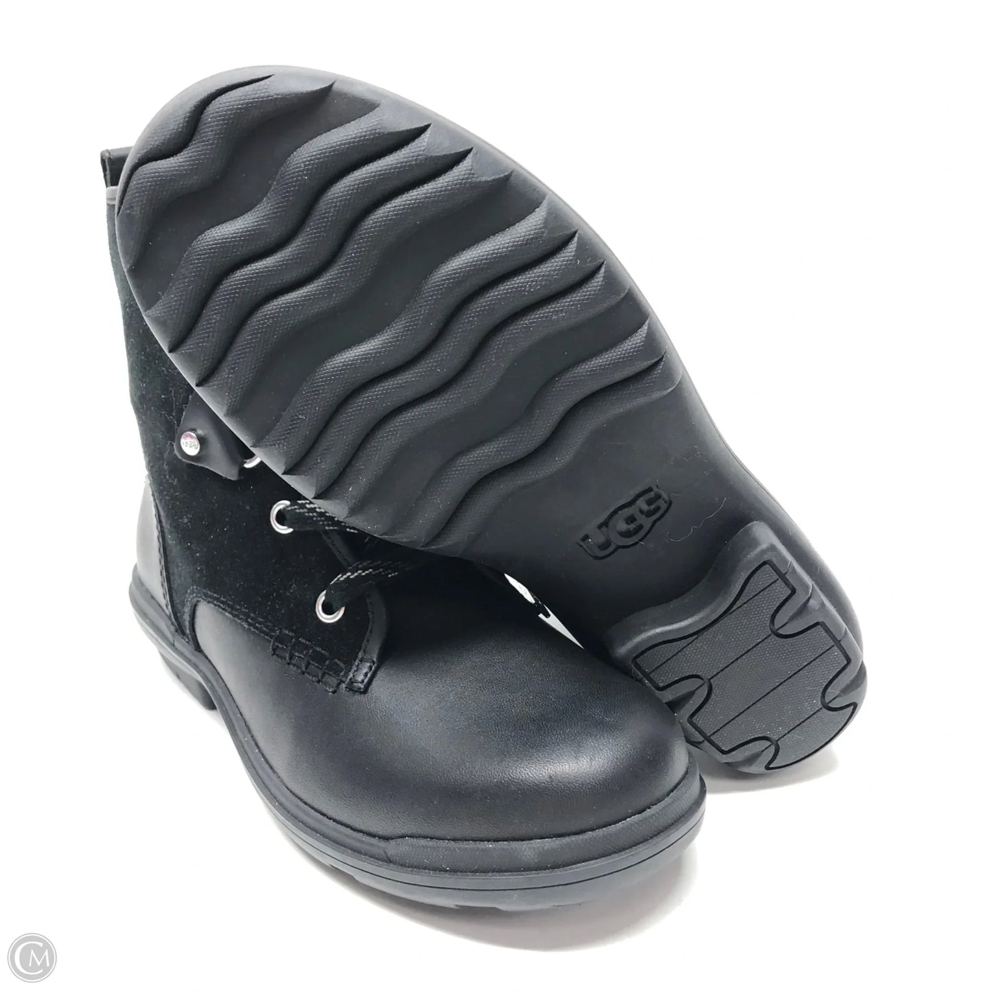 Boots Designer By Ugg In Black, Size: 7