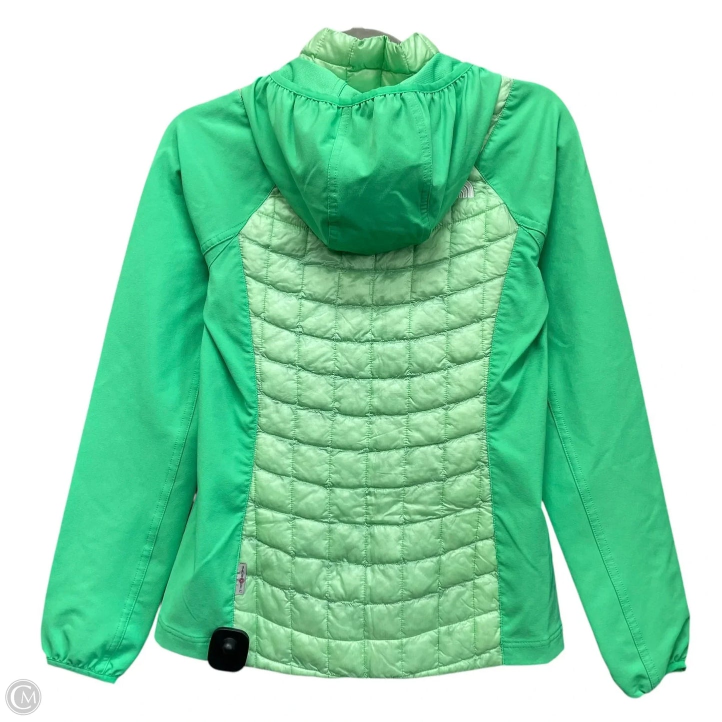 Athletic Jacket By The North Face In Green, Size: Xs