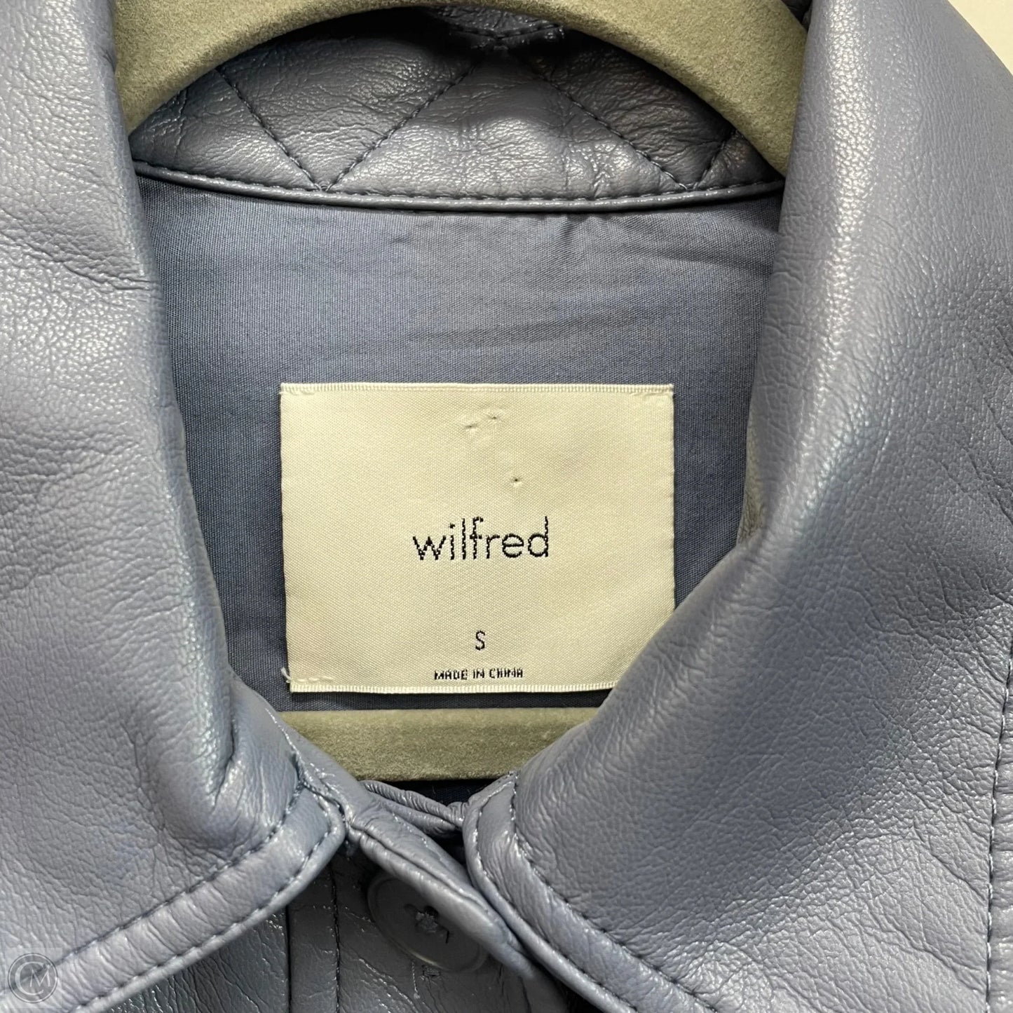 Jacket Shirt By Wilfred In Blue, Size: S