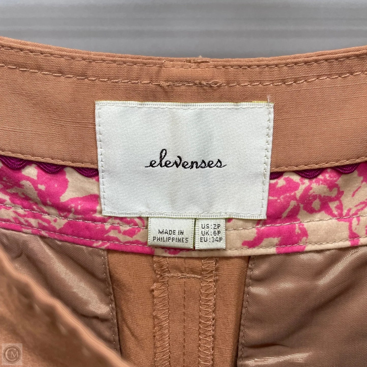 Pants Wide Leg By Elevenses In Tan, Size: 2