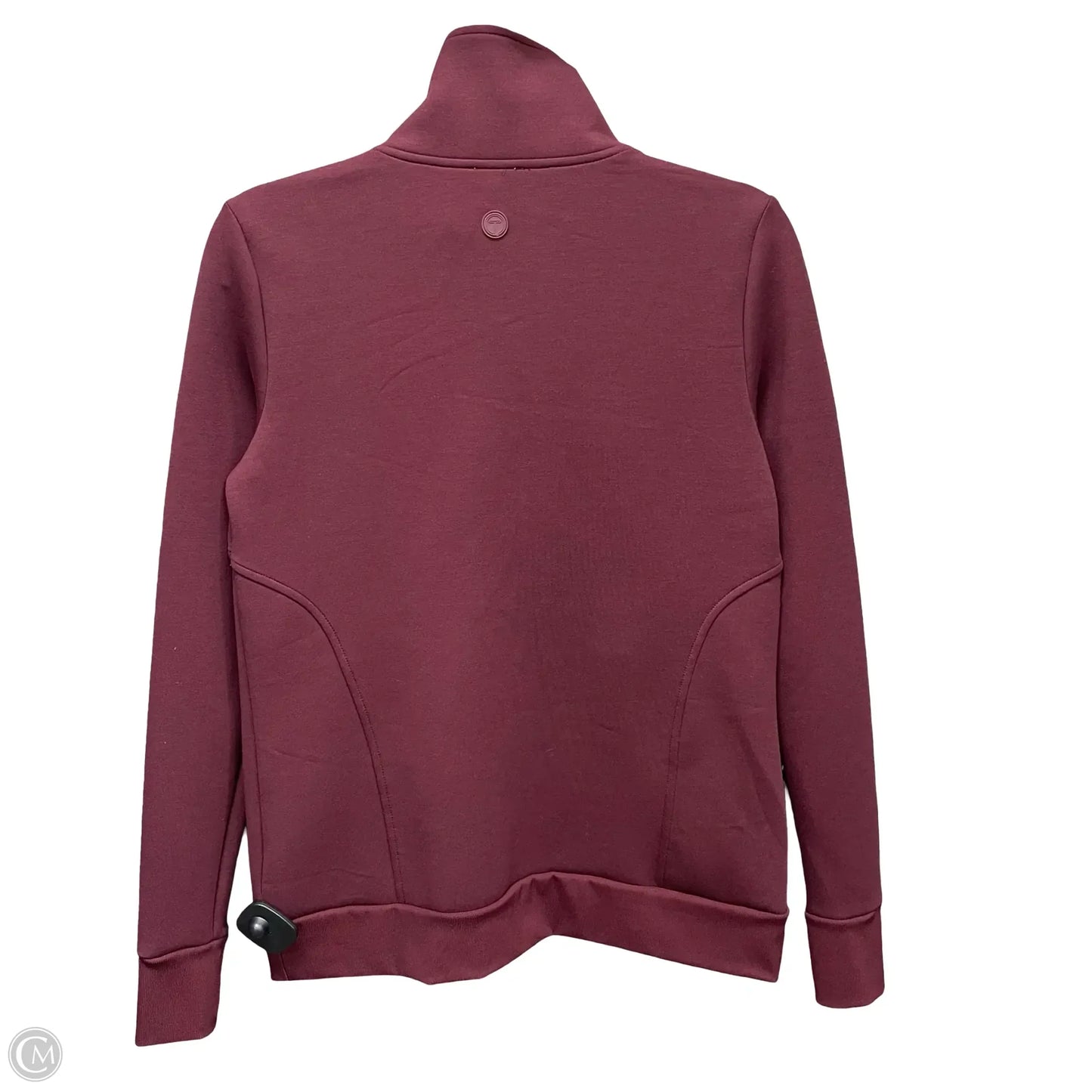 Athletic Jacket By Talbots In Maroon, Size: Sp