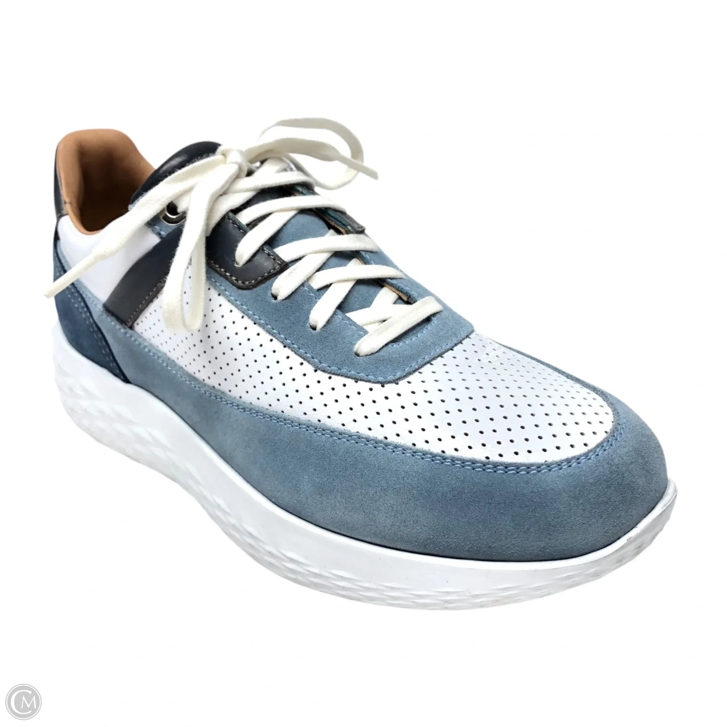 Shoes Sneakers By Cma In Blue & White, Size: 8