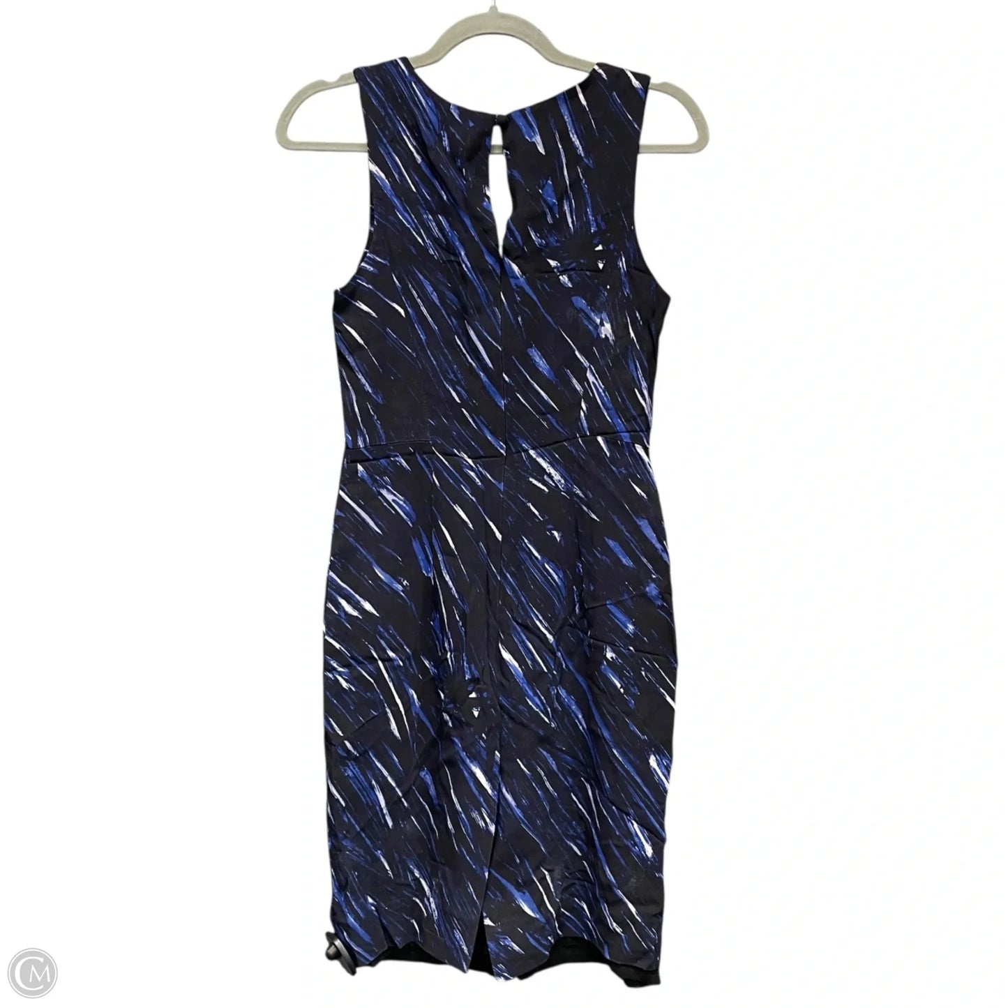Dress Designer By Milly In Black & Blue, Size: 2