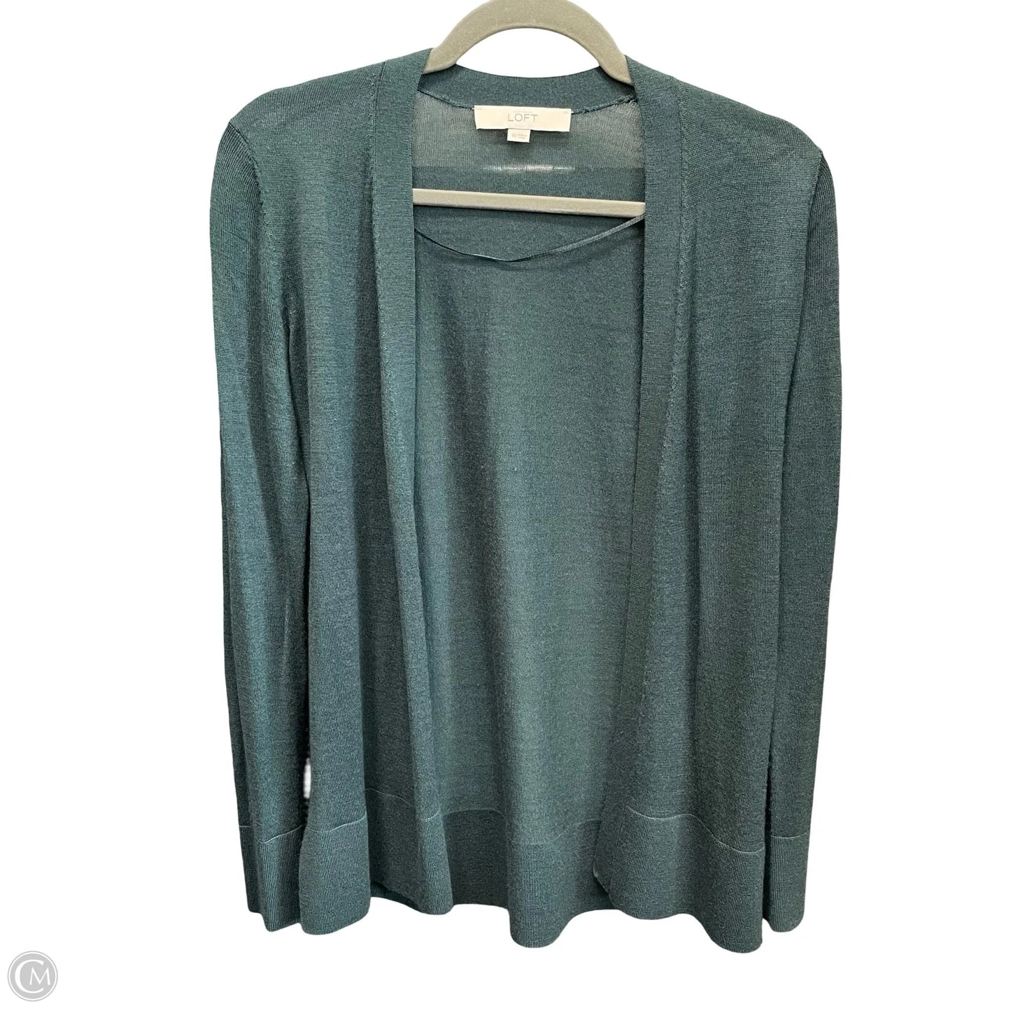 Cardigan By Loft In Green, Size: Xs