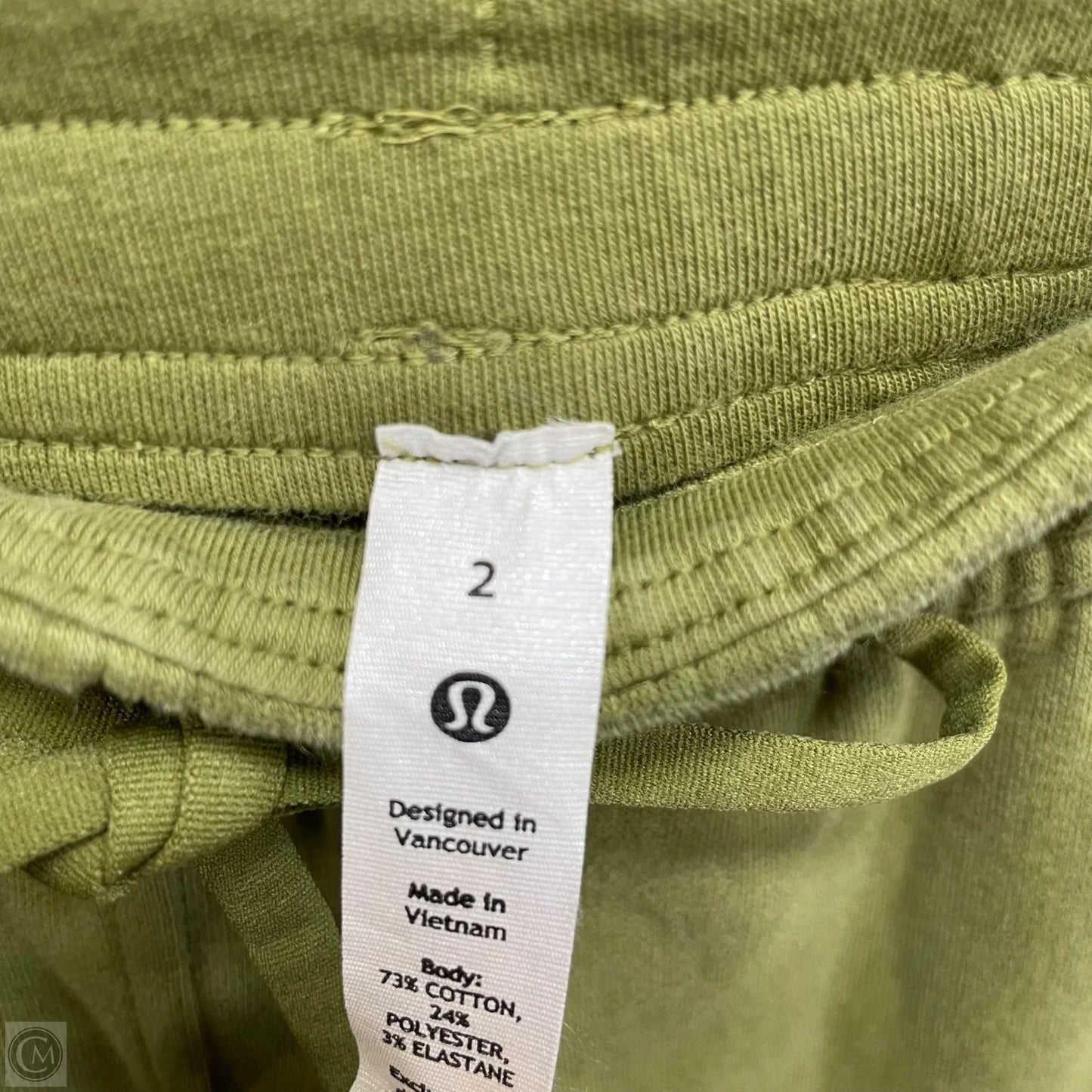 Athletic Pants By Lululemon In Green, Size: 2