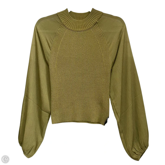 Top Long Sleeve By French Connection In Green, Size: S