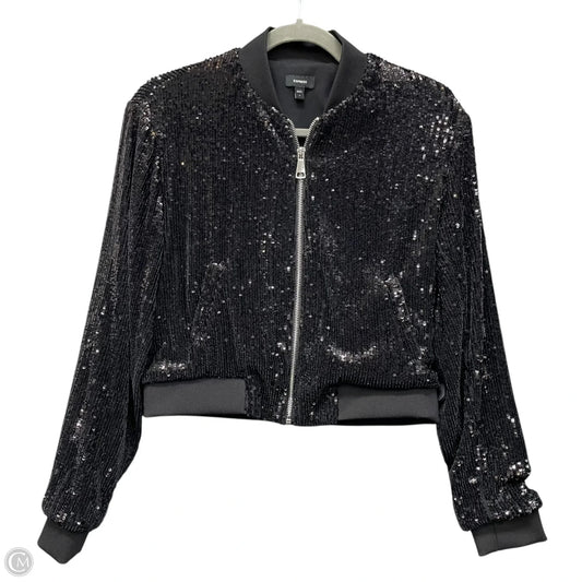 Jacket Other By Express In Black, Size: S