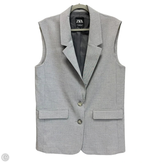 Vest Other By Zara In Black & Grey, Size: S
