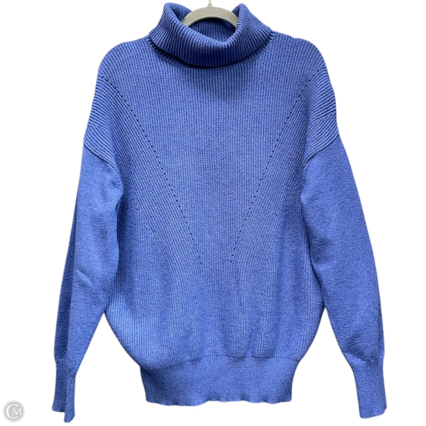 Sweater By Philosophy In Blue, Size: L
