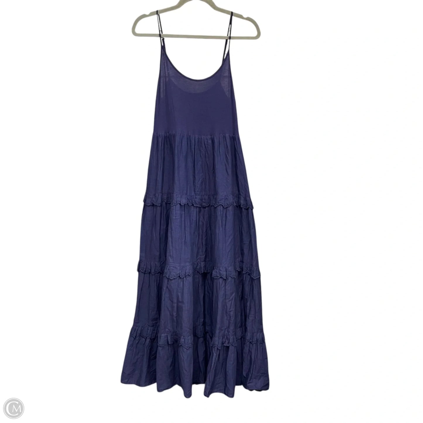 Dress Casual Midi By Anthropologie In Navy, Size: L