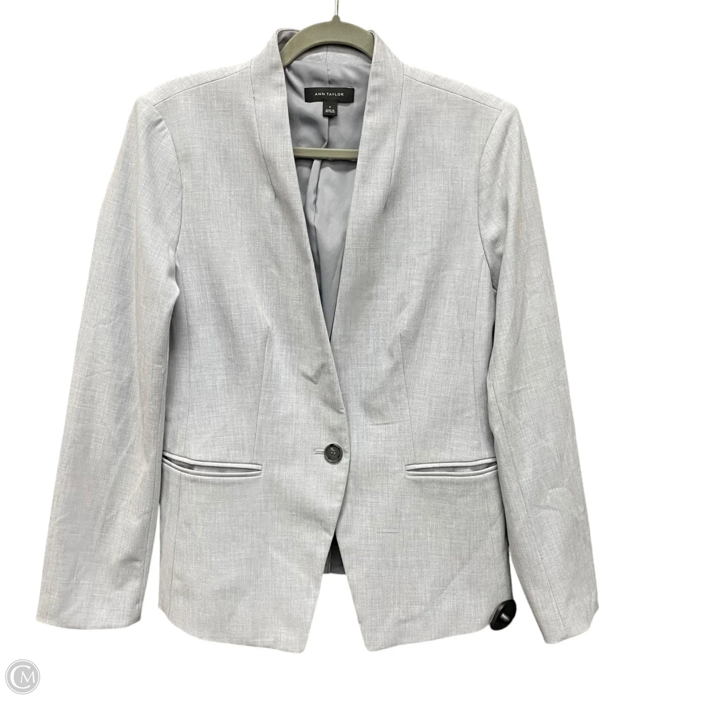Blazer By Ann Taylor In Blue, Size: 6