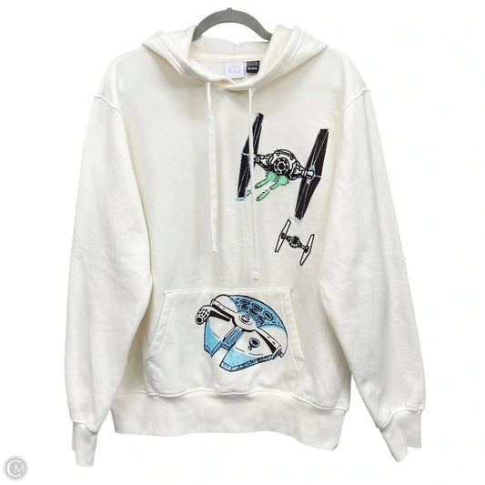 Sweatshirt Hoodie By Disney In Multi-colored, Size: M